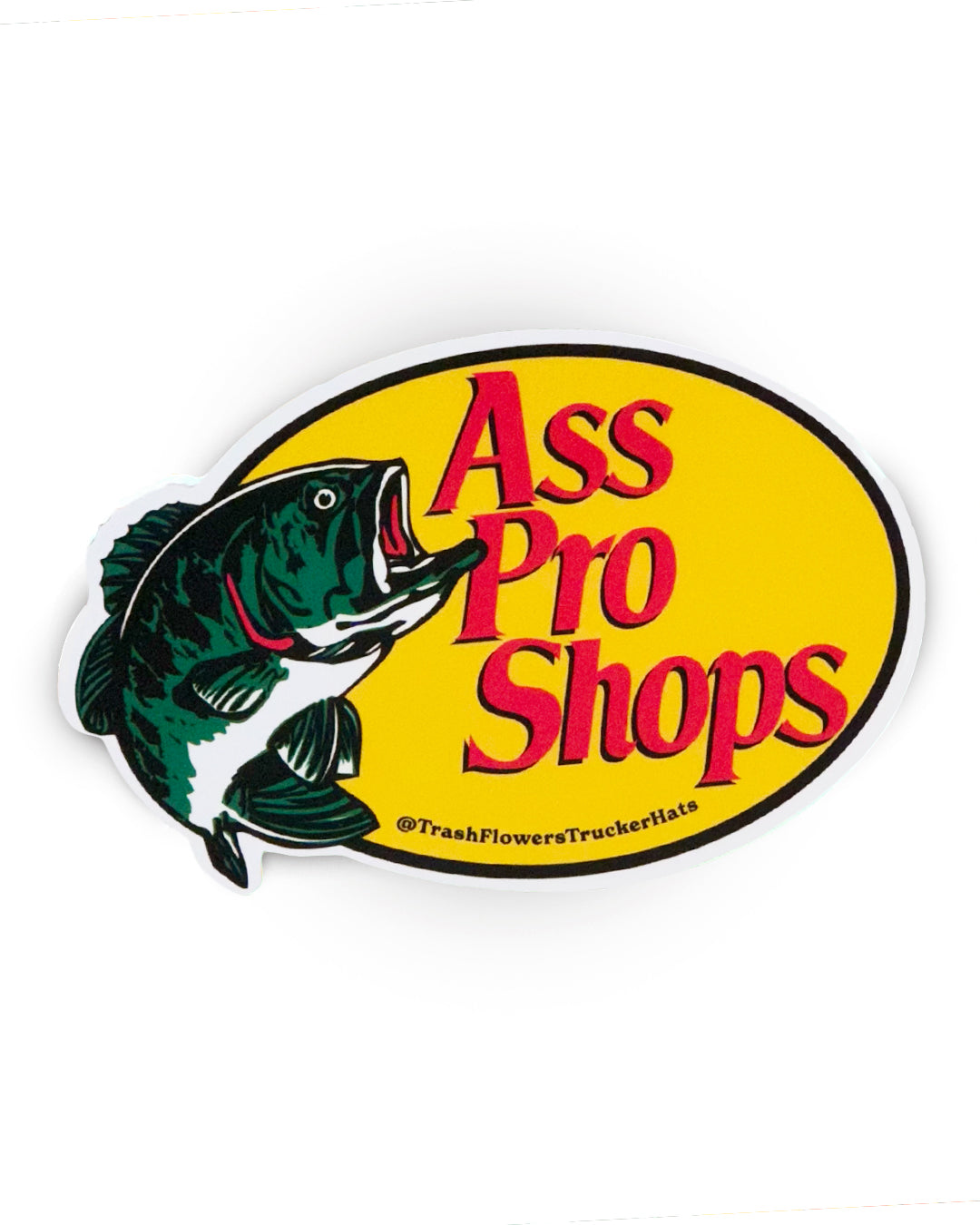 Ass Pro Die-Cut Vinyl Sticker