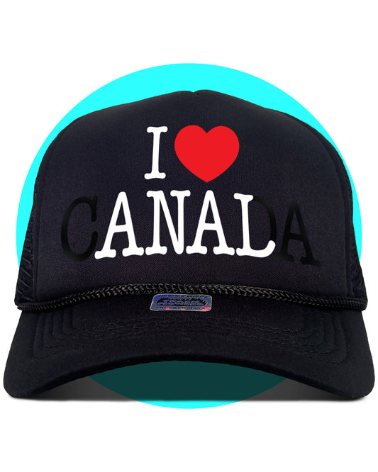 I Love Anal & Canada Trucker Hat