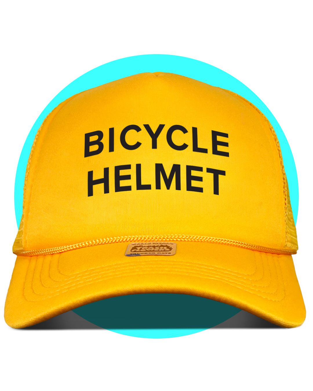 Bicycle Helmet Trucker Hat