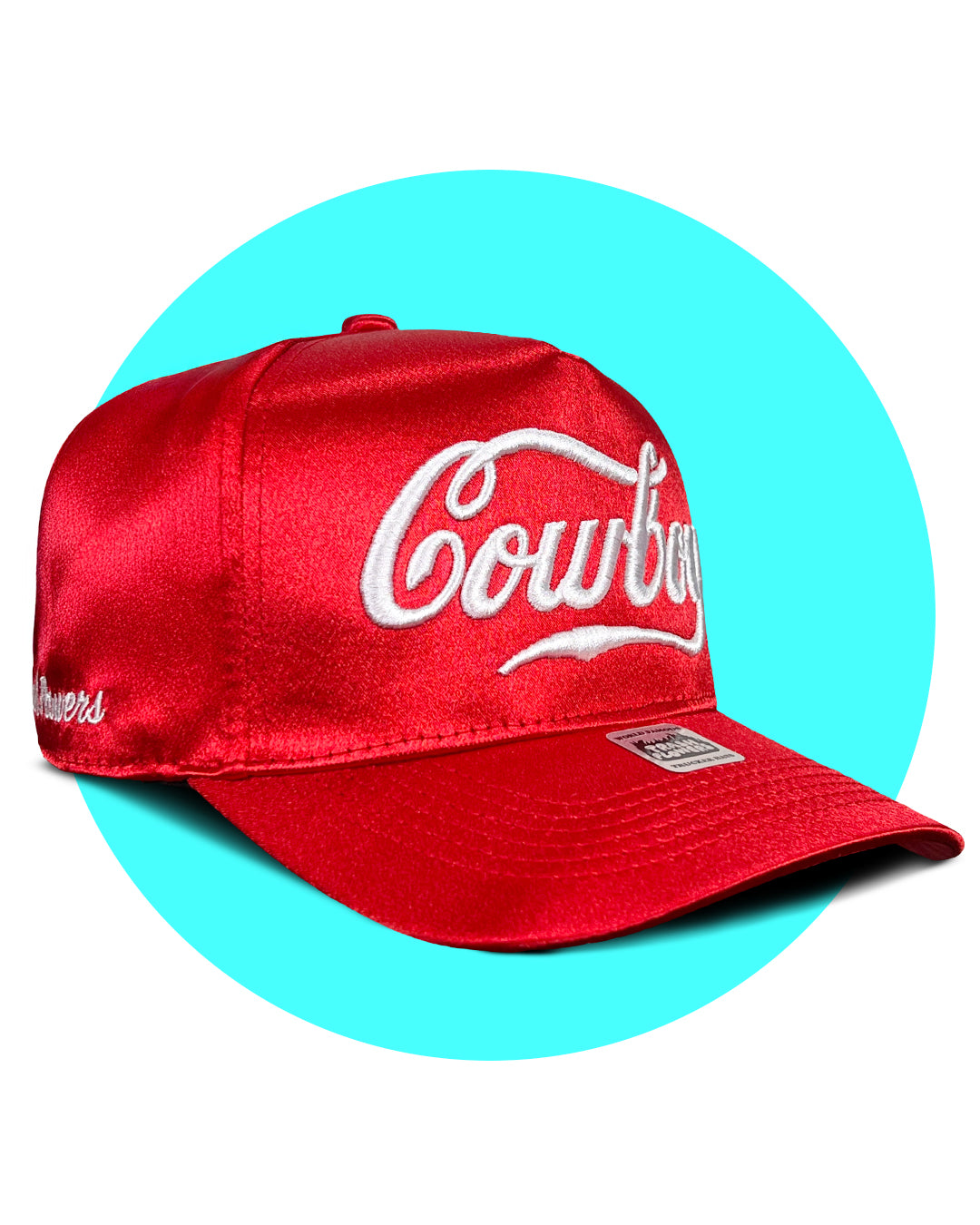 Coca-Cola Cowboy Satin 3D Embroidered Trucker Hat