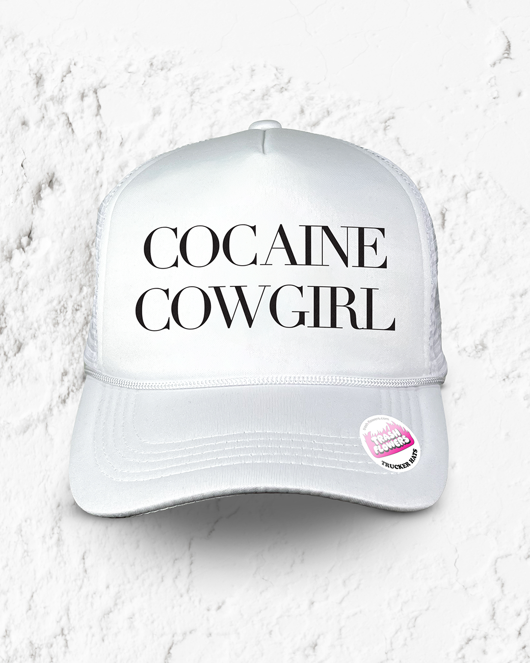 Cocaine Cowgirl Trucker Hat