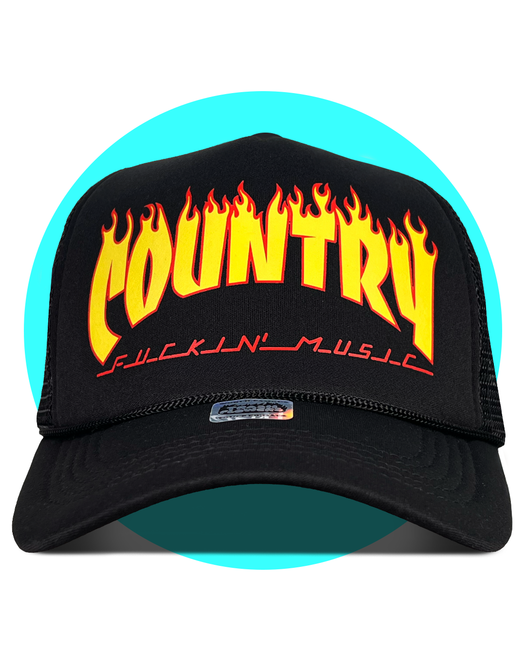 Country Fuckin' Music Trucker Hat