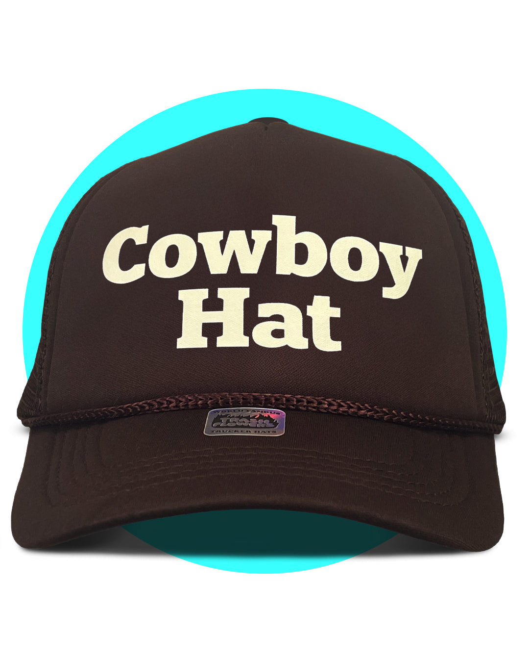 Cowboy Hat Trucker Hat
