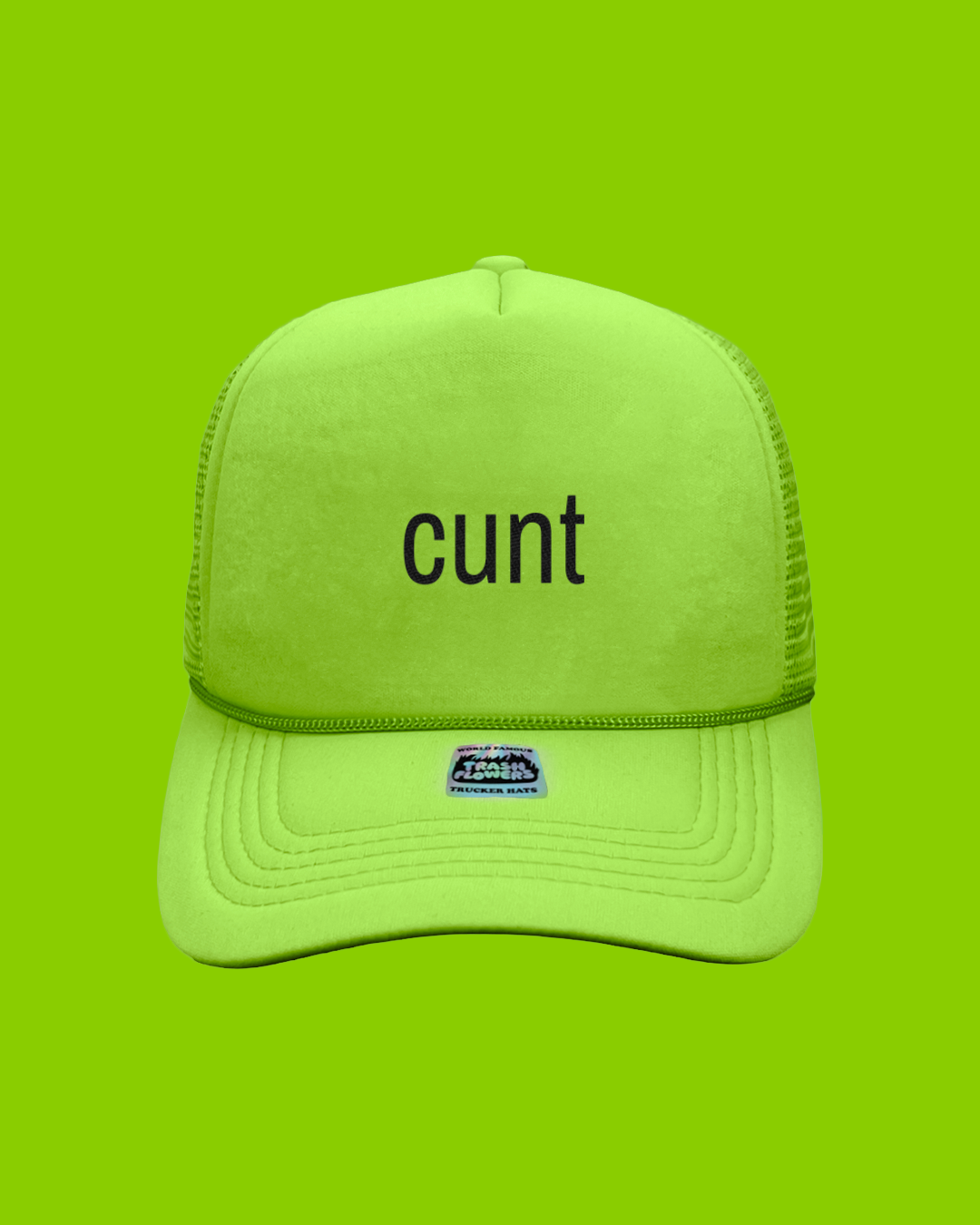 Adios Cunt Summer Trucker Hat