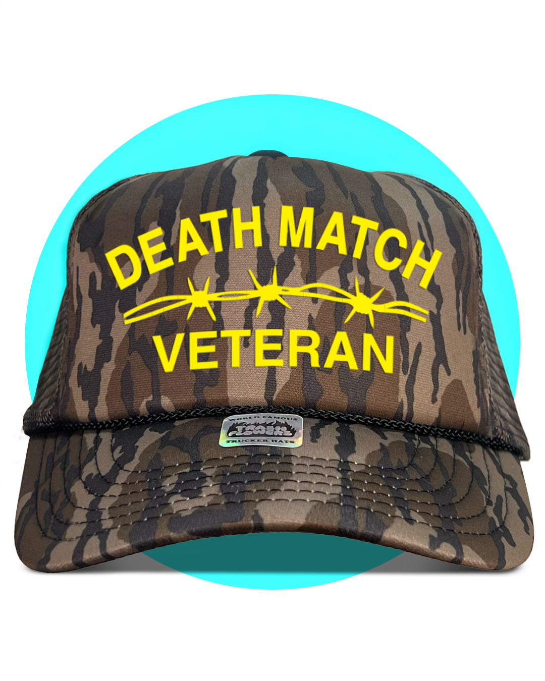 Death Match Veteran Trucker Hat