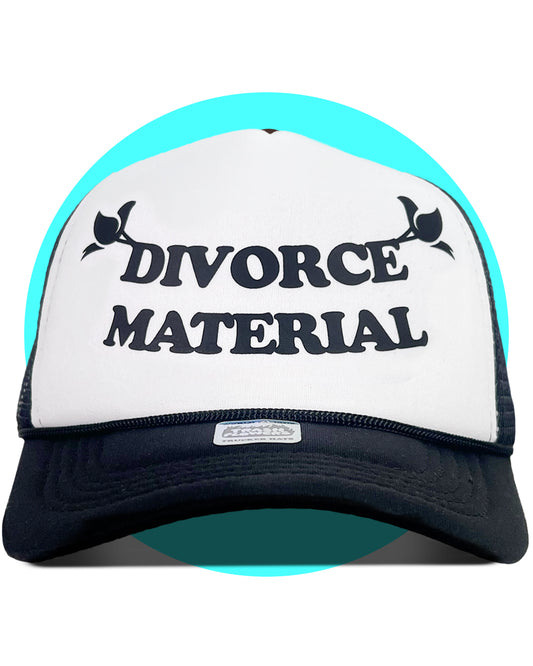Divorce Material Trucker Hat