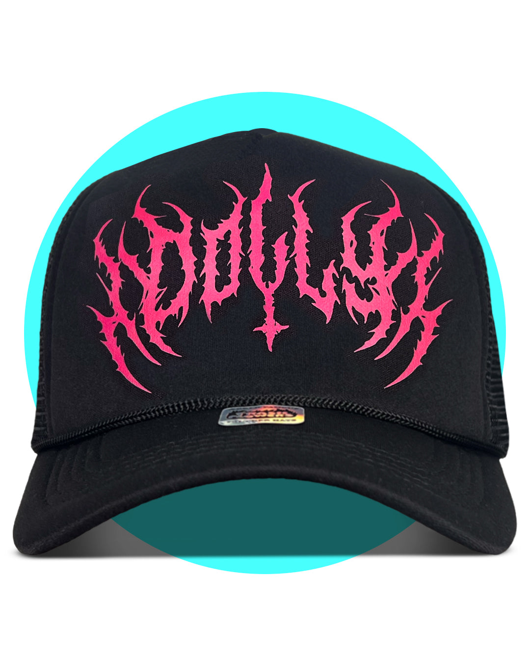 Dolly Death Metal Trucker Hat