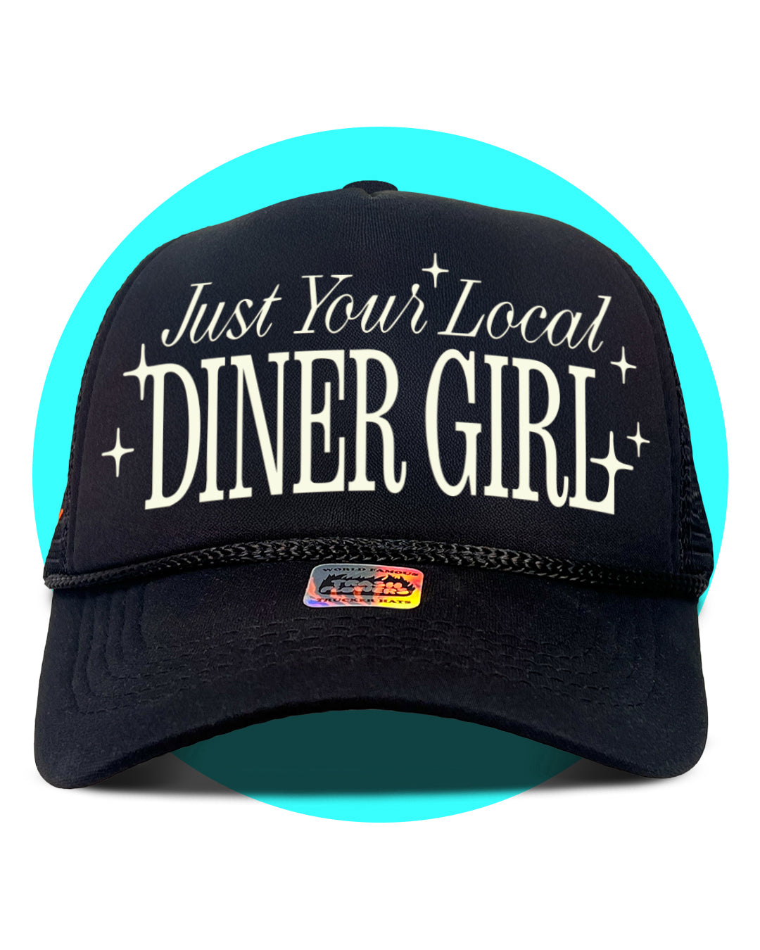 Diner Girl Trucker Hat