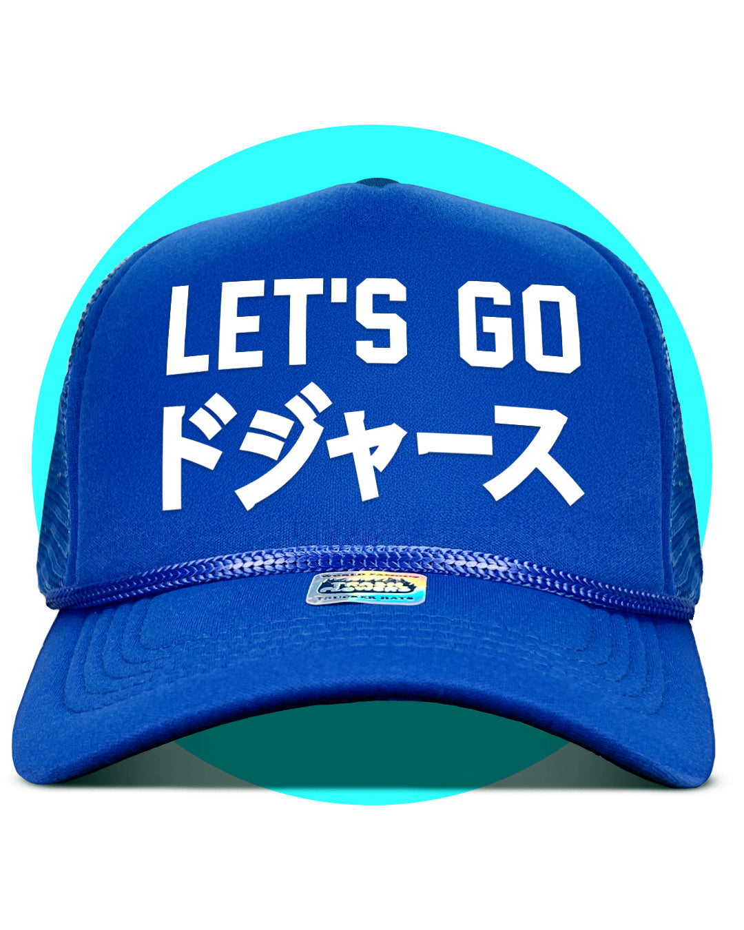 Let's Goドジャース Dodgers Trucker Hat