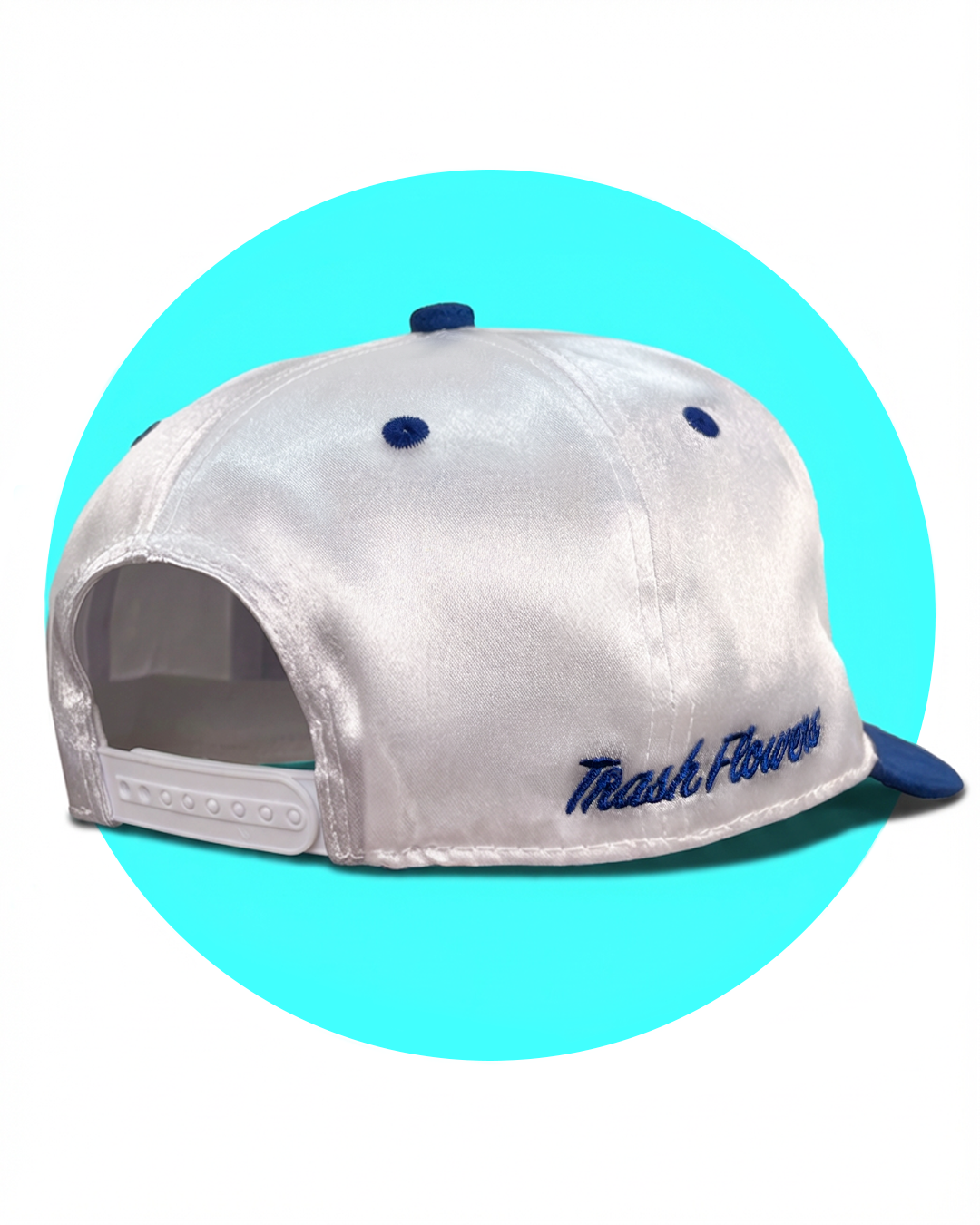 Lonesome LA Cowboy 3D Embroidered Satin Snapback Hat