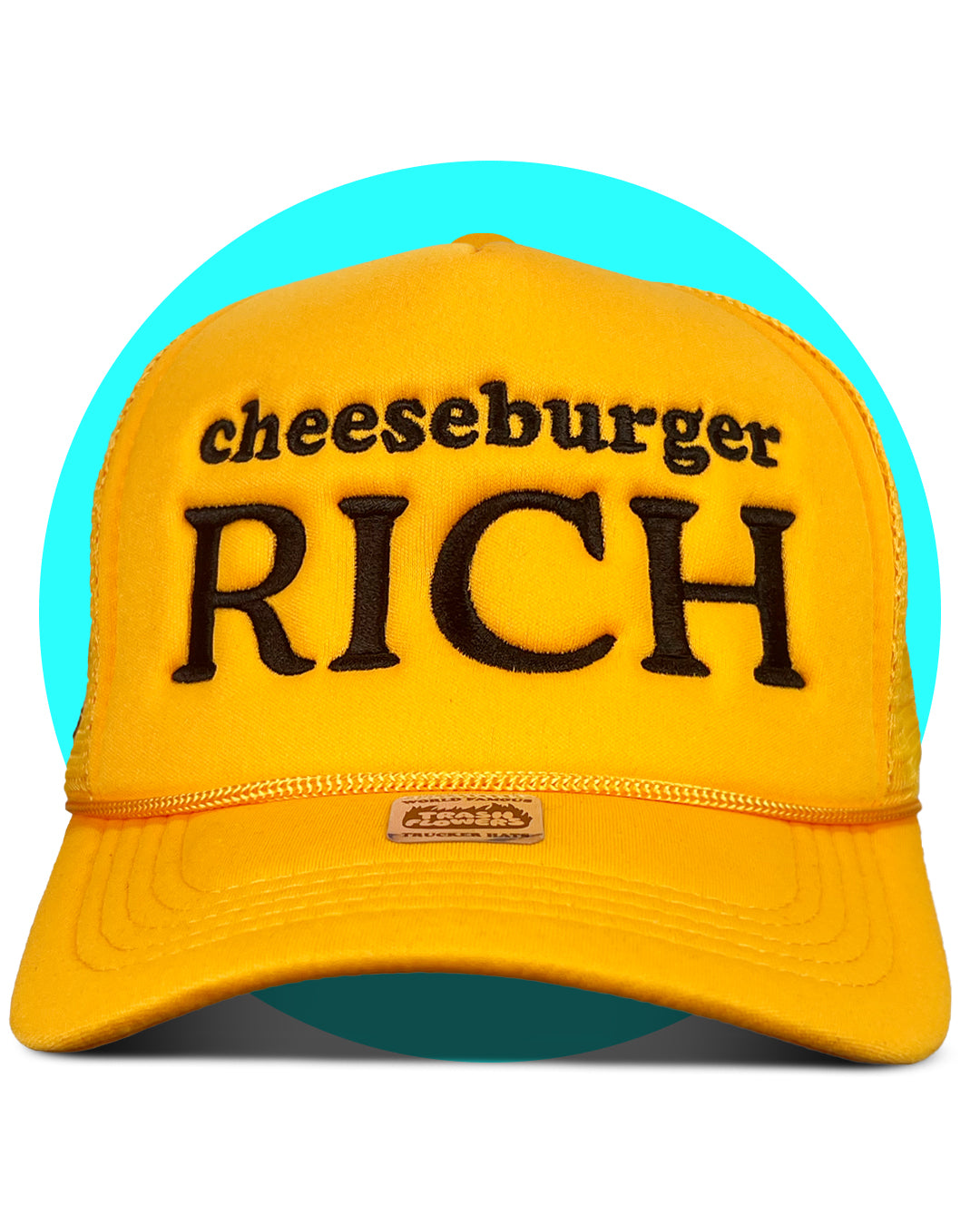 Ltd. Edition Cheeseburger Rich Trucker Hat