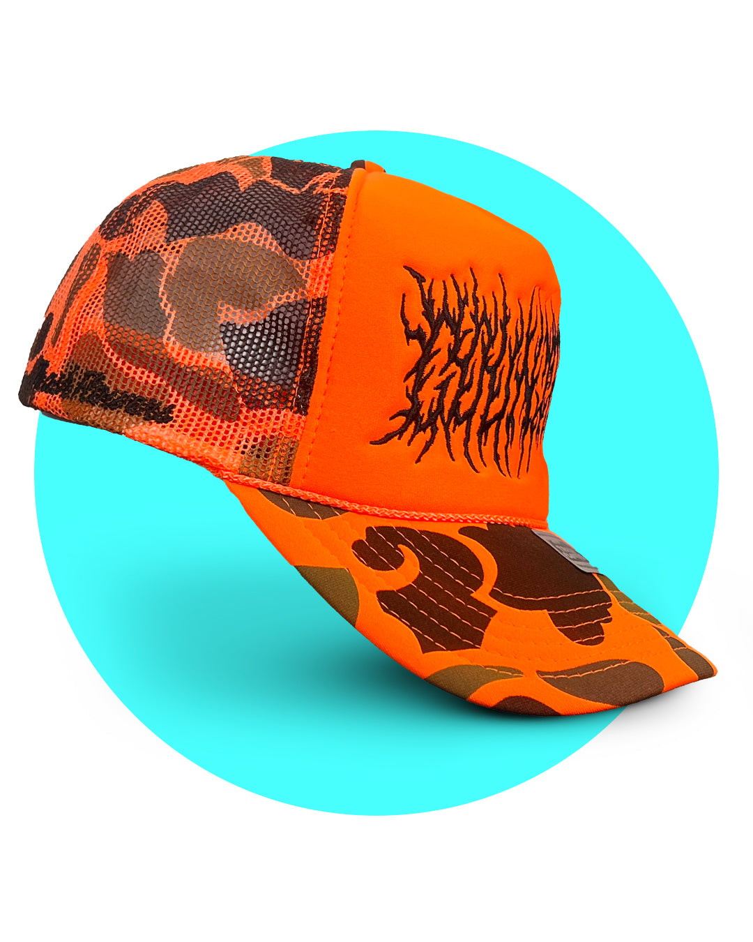 Country Metal Gone Huntin' Trucker Hat