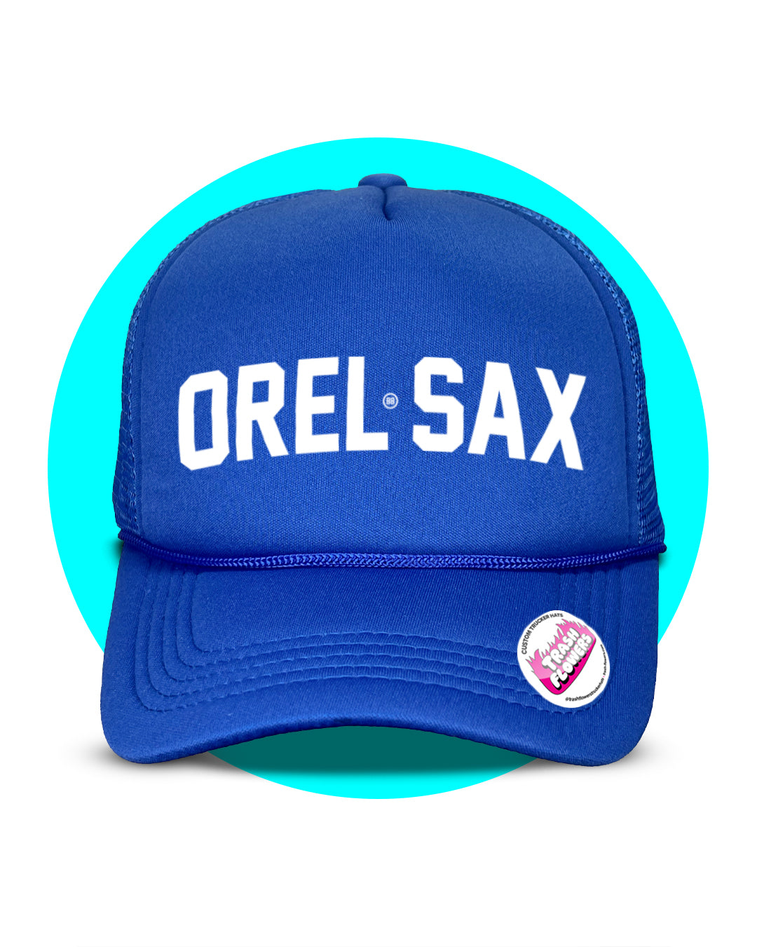 Orel Sax Dodgers 88 Trucker Hat