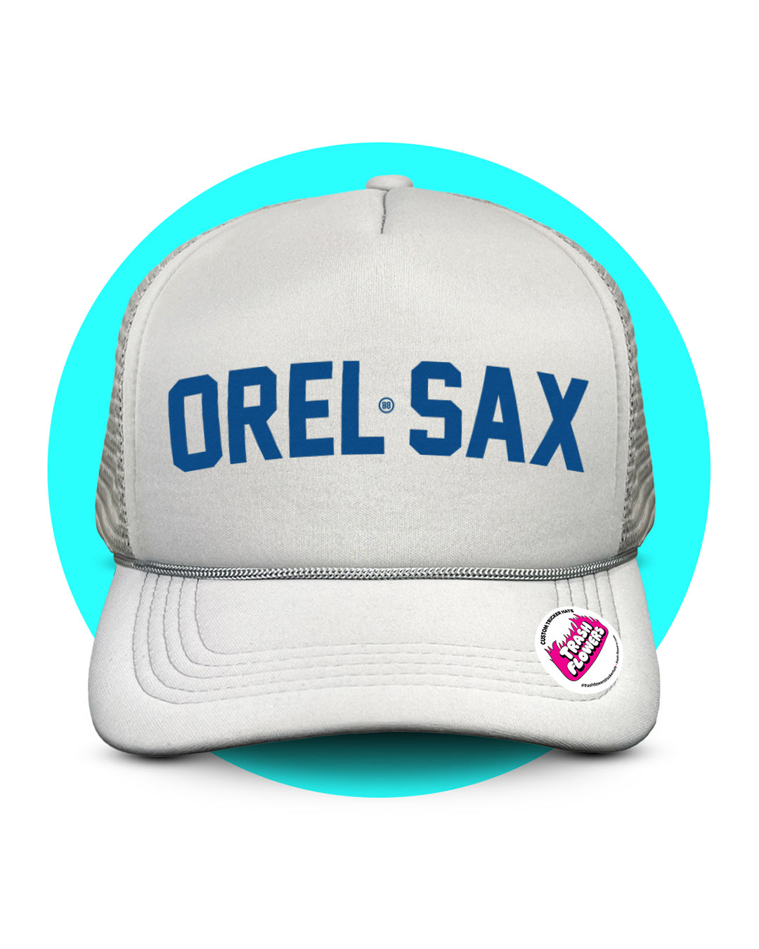 Orel Sax Dodgers 88 Trucker Hat