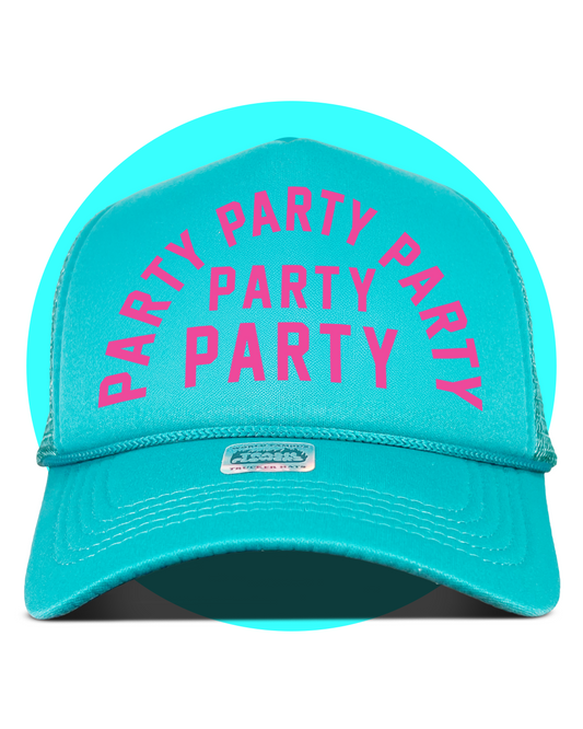 Party Party Party Trucker Hat