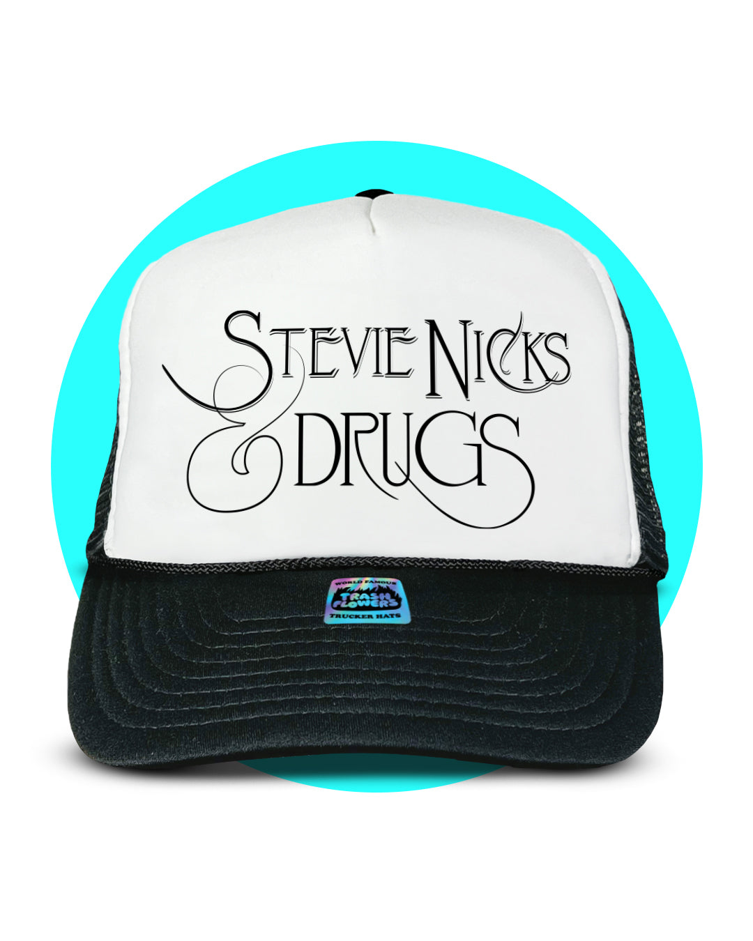 Stevie Nicks & Drugs Trucker Hat