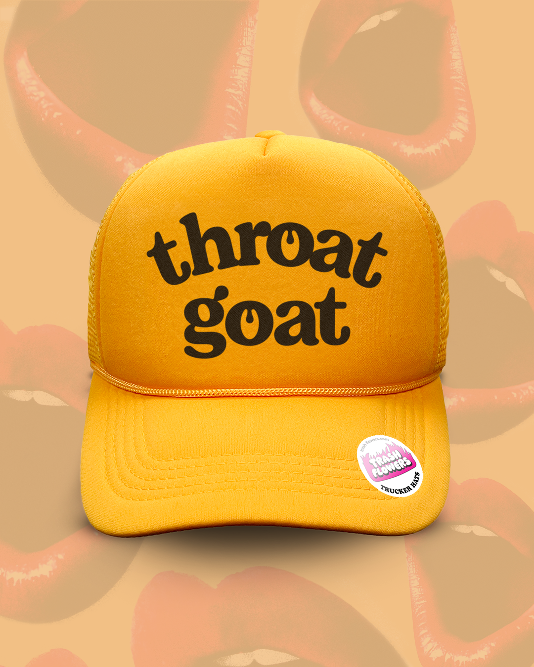 Throat Goat Trucker Hat