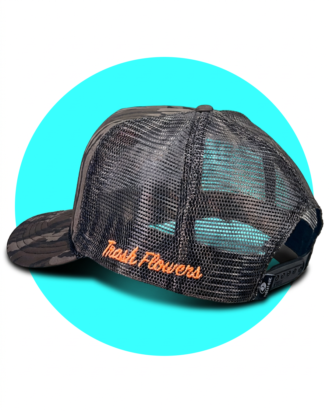 Titties and Beer Mossy Oak Camo Embroidered Trucker Hat