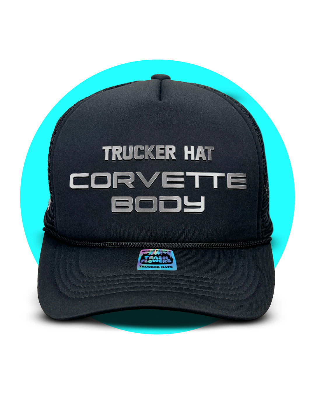 Trucker Hat Corvette Body Trucker Hat