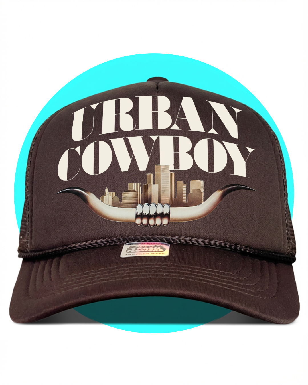 Urban Cowboy Trucker Hat, another angle