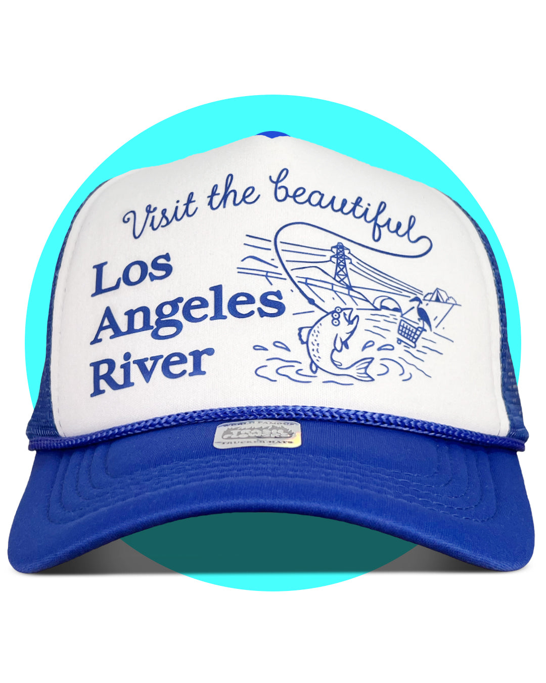 Visit The Los Angeles River Trucker Hat