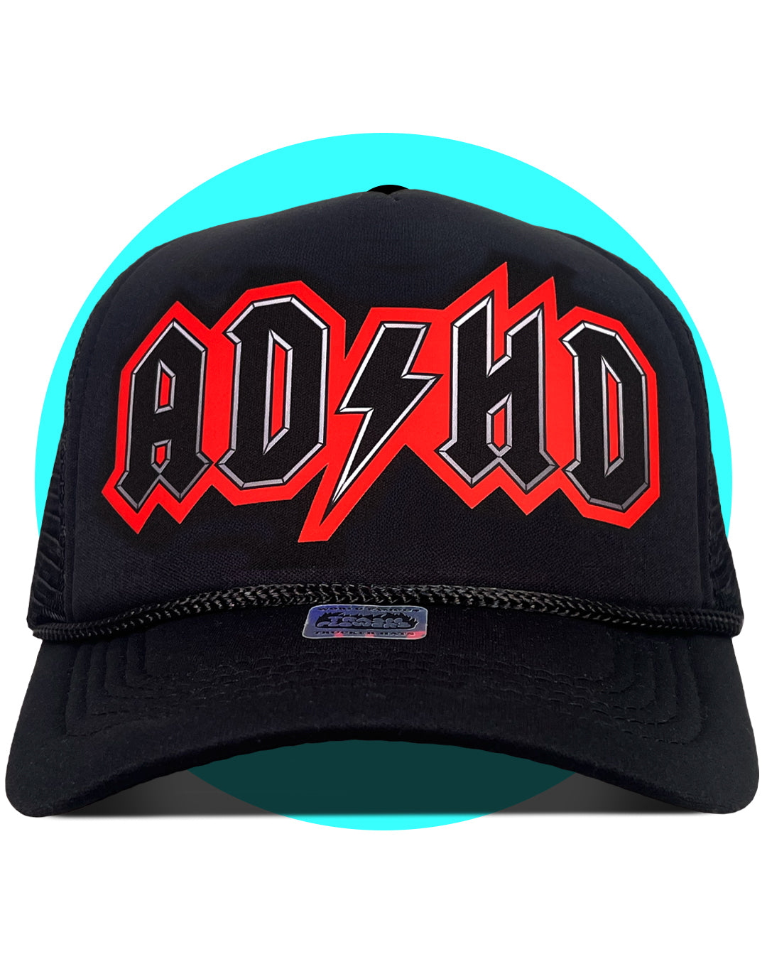 ADHD Trucker Hat – trashflowerstruckerhats