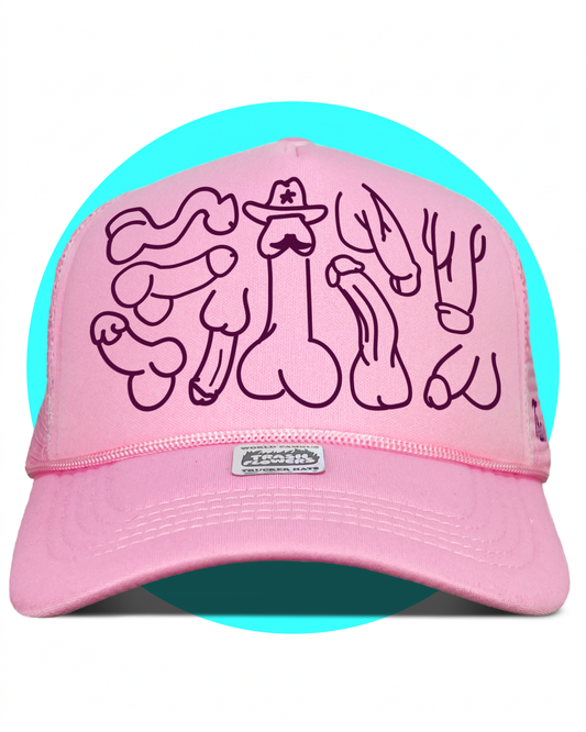 Sheriff D Head Trucker Hat