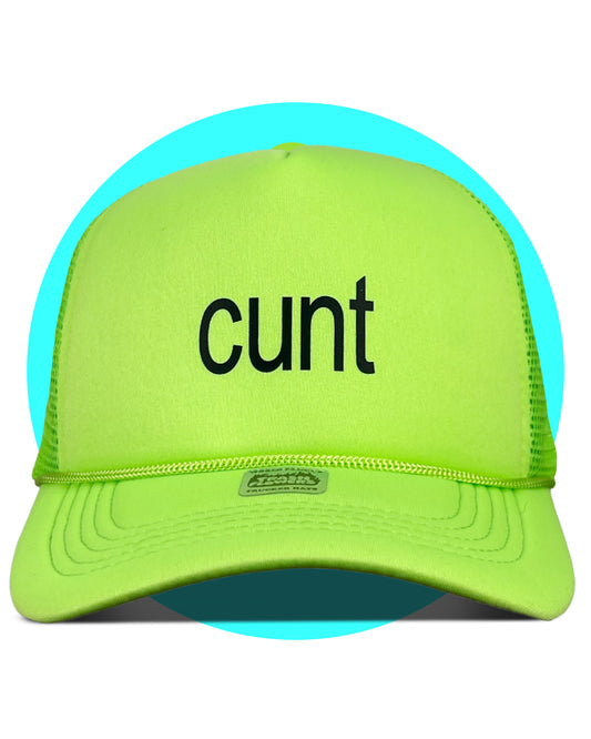 Adios Cunt Summer Trucker Hat