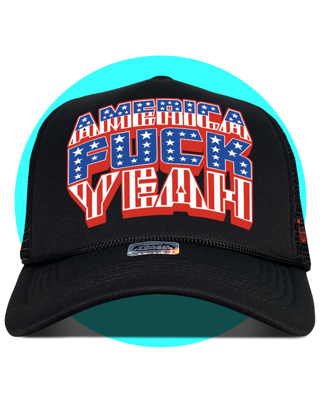 America F*ck Yeah 4th July Trucker Hat