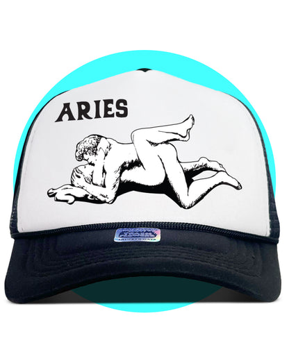 What's Your Sign? Zodiac Trucker Hat, another angle