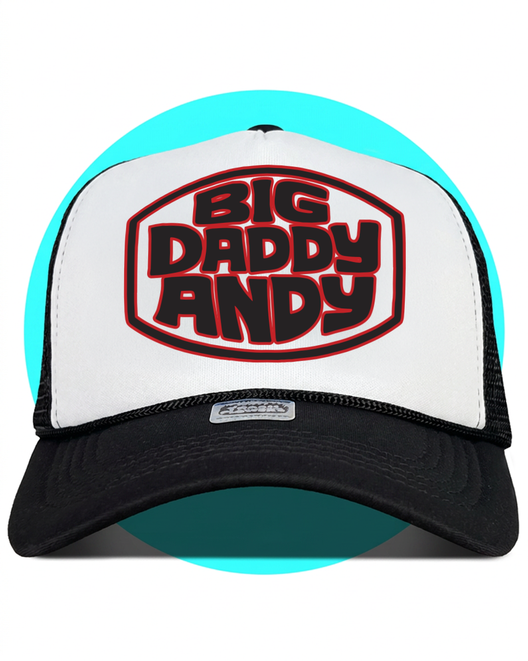 Okayest in The World Daddy Andy Trucker Hat
