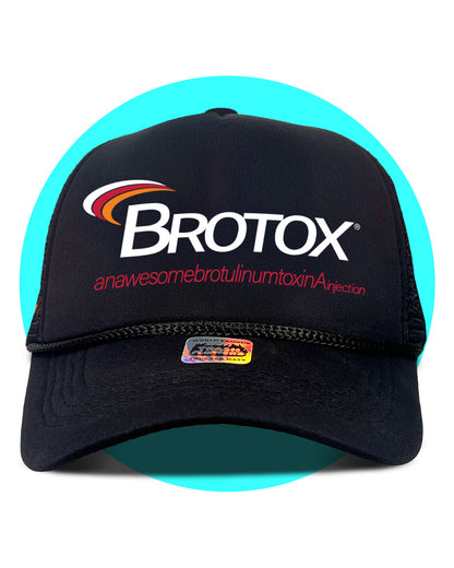 Brotox Trucker Hat in black
