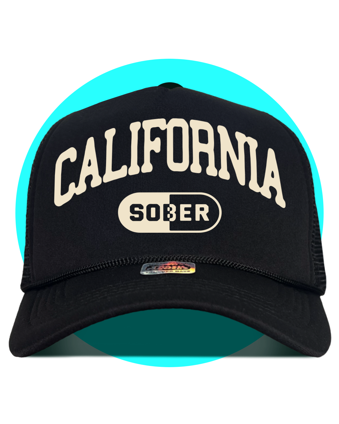 California Sober Trucker Hat