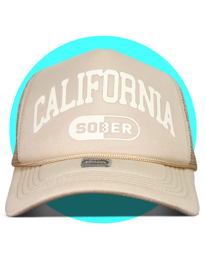 California Sober Trucker Hat
