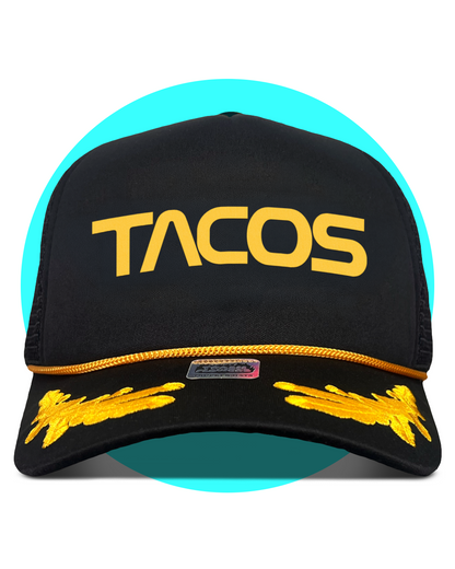 One Giant Taco For Mankind Captain Trucker Hat