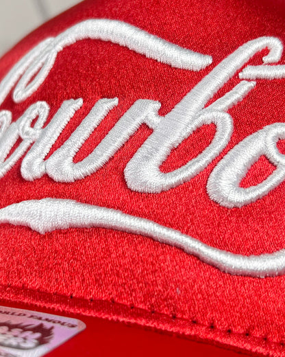 Coca-Cola Cowboy Satin 3D Embroidered Trucker Hat