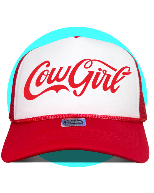Coca-Cola Cowgirl Trucker Hat