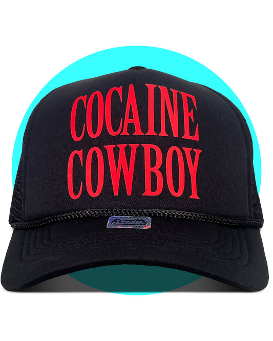 Cocaine Cowboy Trucker Hat
