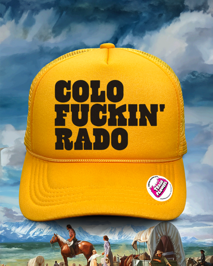 Every Fuckin' US State Trucker hat