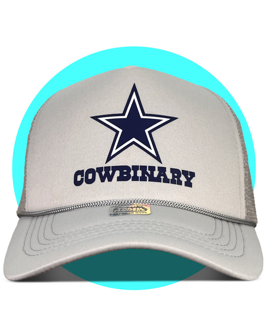 Dallas Cowbinary Trucker Hat