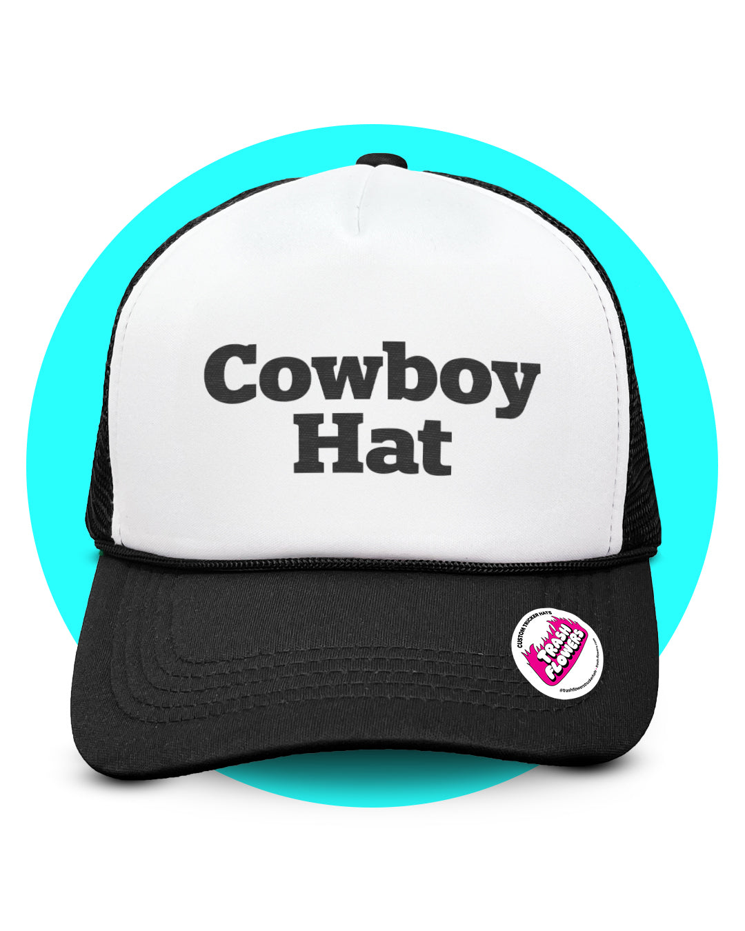 Cowboy Hat Trucker Hat