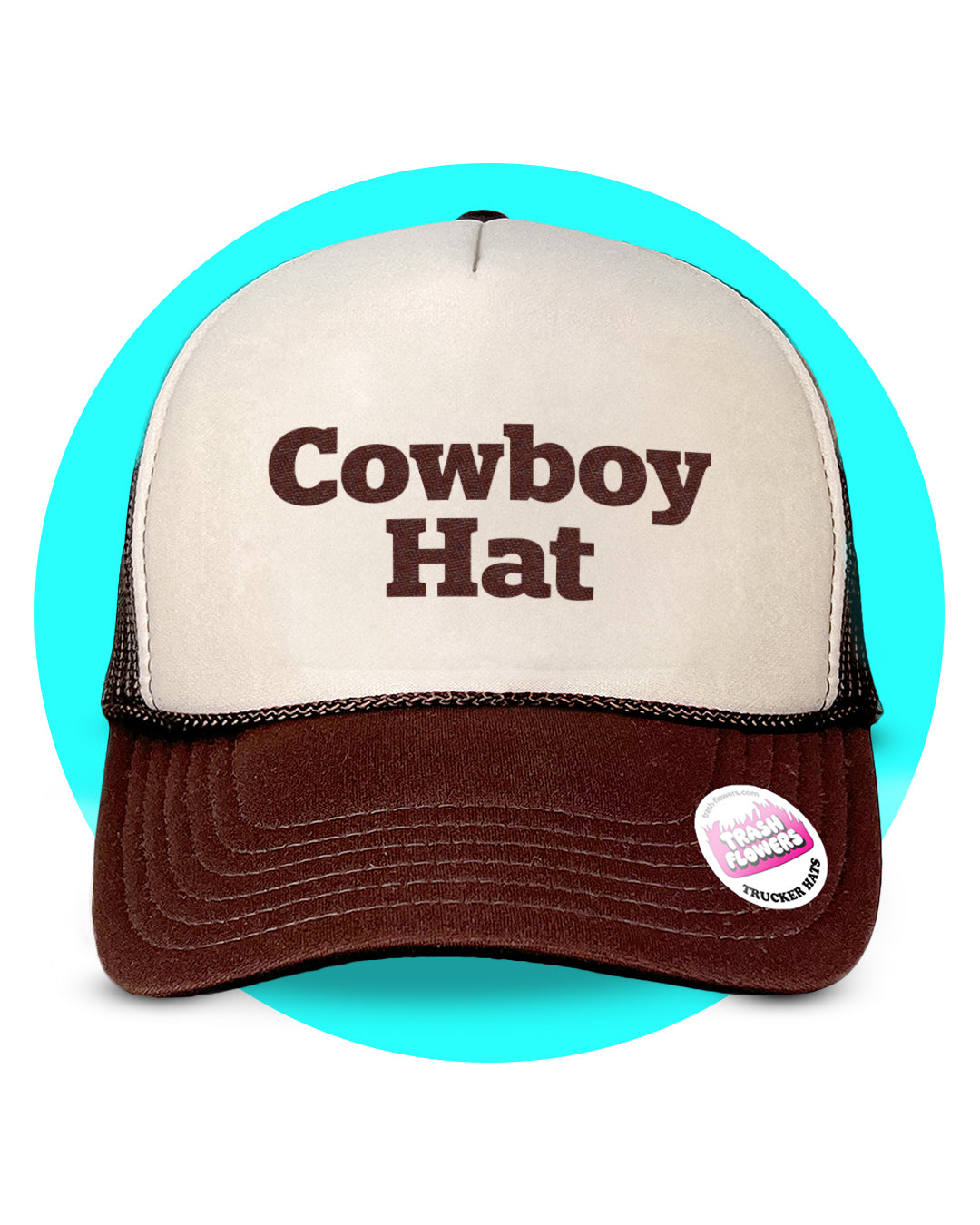 Cowboy Hat Trucker Hat