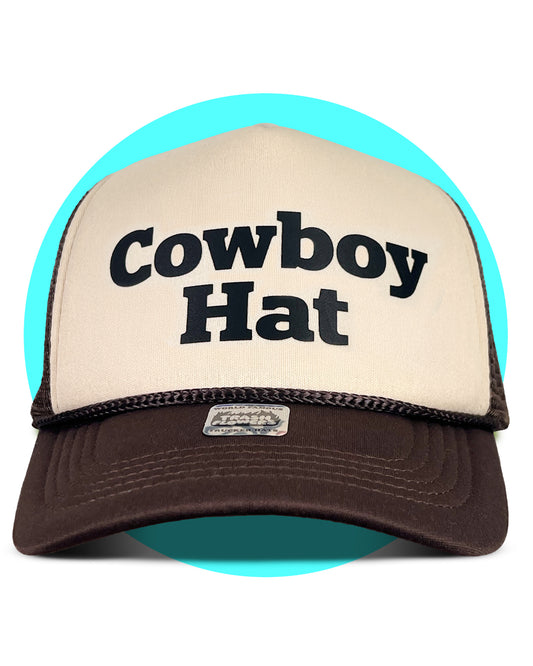 Cowboy Hat Trucker Hat