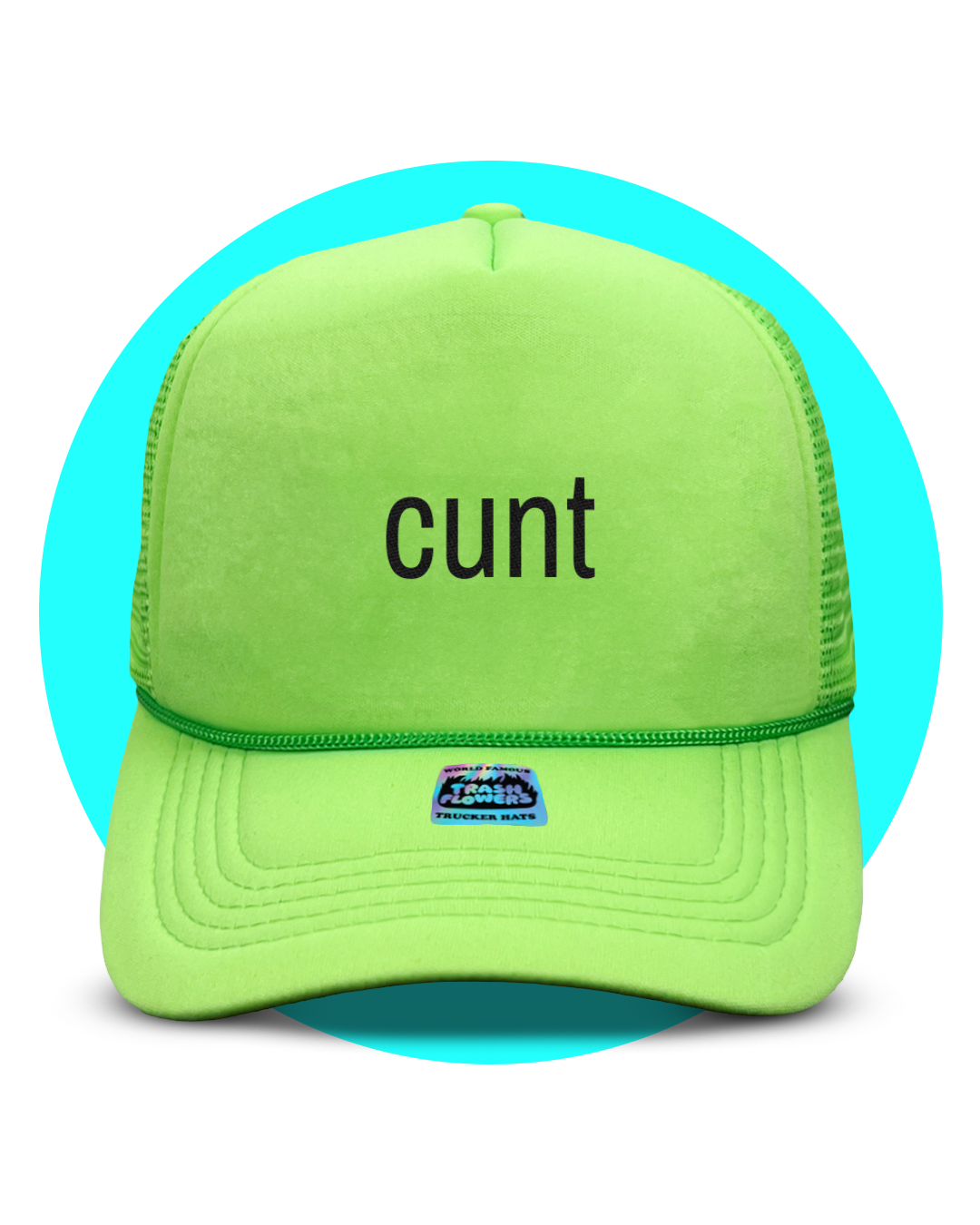 Adios Cunt Summer Trucker Hat