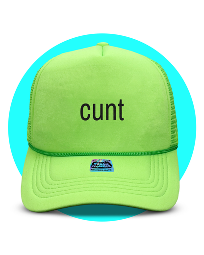 Adios Cunt Summer Trucker Hat