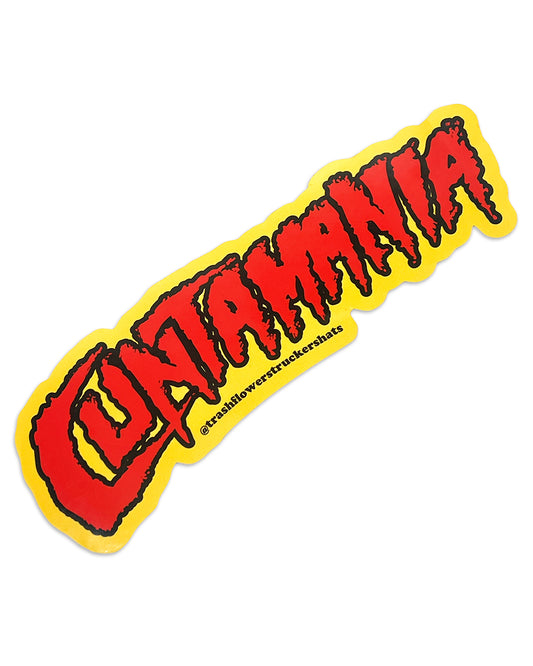 Cuntamania Sticker