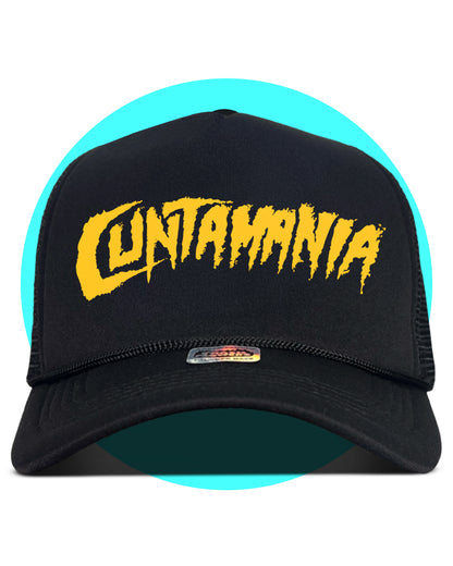Cuntamania Brother Trucker Hat in black