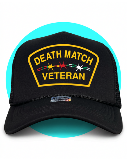 Death Match Veteran Trucker Hat