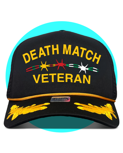Death Match Veteran Trucker Hat