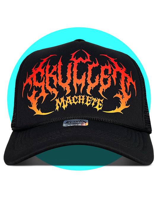 Death Metal Skullet Trucker Hat